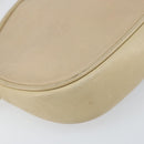 GUCCI Shoulder Bag Leather Beige Gold 007 112 0094 Auth ep13291-11
