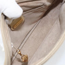 GUCCI Shoulder Bag Leather Beige Gold 007 112 0094 Auth ep13291-17