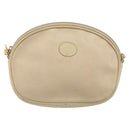 GUCCI Shoulder Bag Leather Beige Gold 007 112 0094 Auth ep13291-2