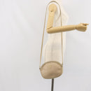 GUCCI Shoulder Bag Leather Beige Gold 007 112 0094 Auth ep13291-23