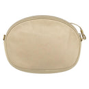 GUCCI Shoulder Bag Leather Beige Gold 007 112 0094 Auth ep13291-3