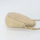 GUCCI Shoulder Bag Leather Beige Gold 007 112 0094 Auth ep13291-4