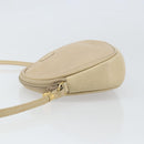 GUCCI Shoulder Bag Leather Beige Gold 007 112 0094 Auth ep13291-5