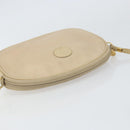 GUCCI Shoulder Bag Leather Beige Gold 007 112 0094 Auth ep13291-6