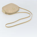 GUCCI Shoulder Bag Leather Beige Gold 007 112 0094 Auth ep13291-7