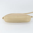 GUCCI Shoulder Bag Leather Beige Gold 007 112 0094 Auth ep13291-9