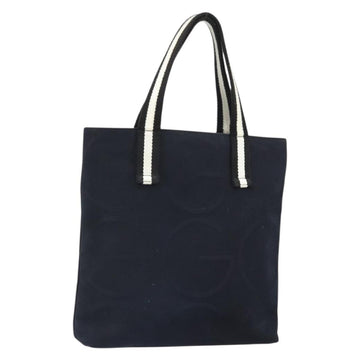 GUCCI Tote Bag Canvas Black 140691 Auth ep13293