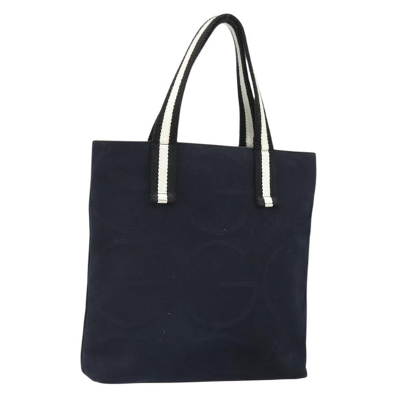 GUCCI Tote Bag Canvas Black 140691 Auth ep13293