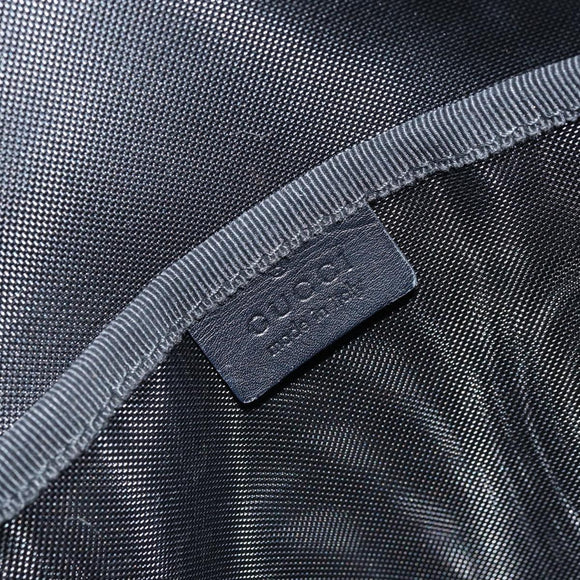 GUCCI Tote Bag Canvas Black 140691 Auth ep13293