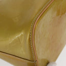 LOUIS VUITTON Monogram Vernis Houston Hand Bag Gris M91053 LV Auth ep13299-9