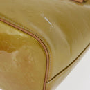 LOUIS VUITTON Monogram Vernis Houston Hand Bag Gris M91053 LV Auth ep13299-15