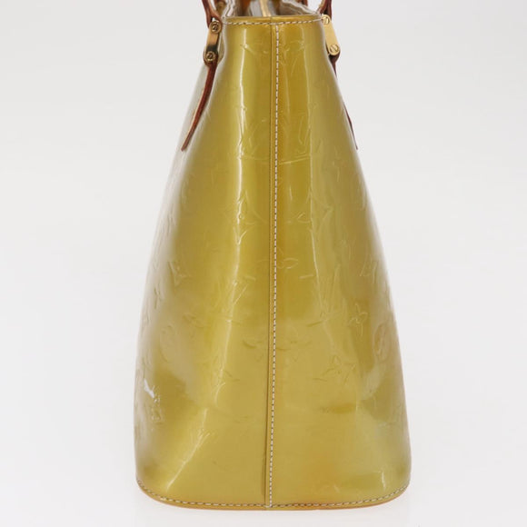 LOUIS VUITTON Monogram Vernis Houston Hand Bag Gris M91053 LV Auth ep13299