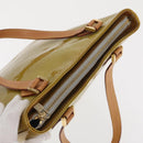 LOUIS VUITTON Monogram Vernis Houston Hand Bag Gris M91053 LV Auth ep13299-7