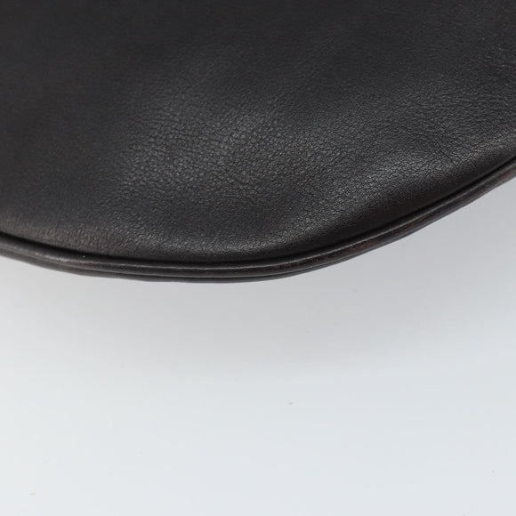 GUCCI GG Canvas Shoulder Bag Black Silver 001 1206 Auth ep13300