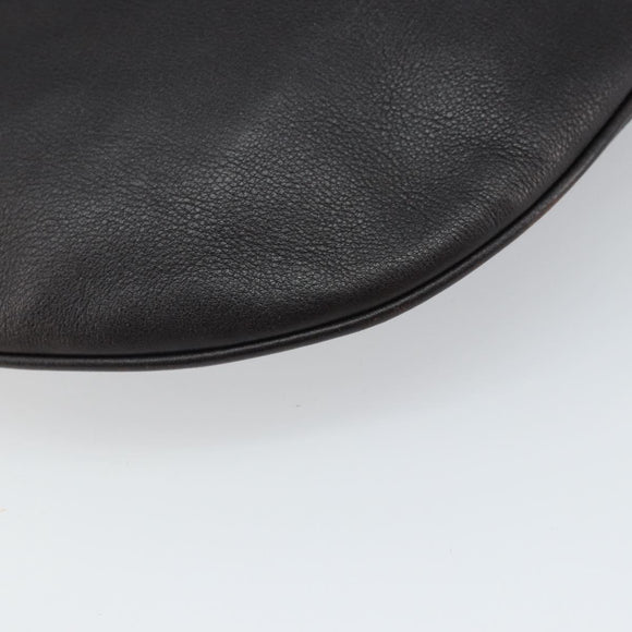 GUCCI GG Canvas Shoulder Bag Black Silver 001 1206 Auth ep13300