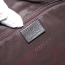 GUCCI GG Canvas Shoulder Bag Black Silver 001 1206 Auth ep13300-16