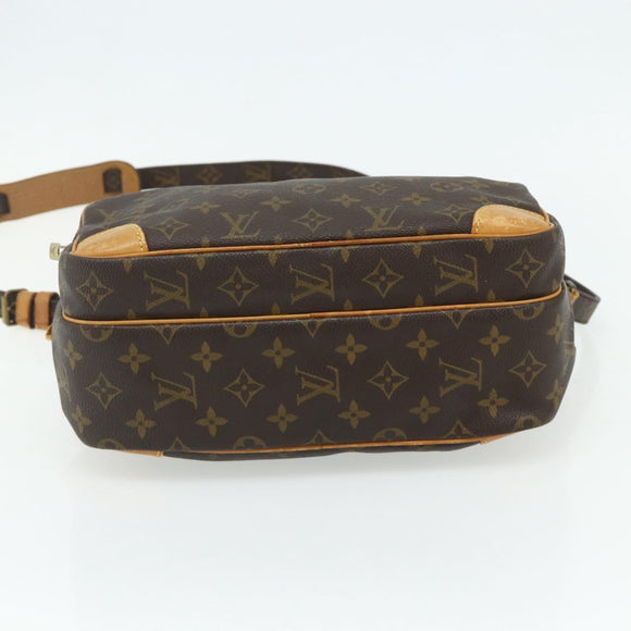LOUIS VUITTON Monogram Nile Schoudertas M45244 LV Auth ep13302