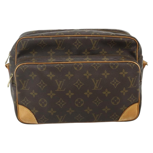 LOUIS VUITTON Monogram Nile Schoudertas M45244 LV Auth ep13302