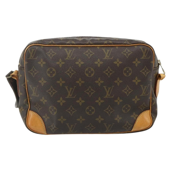 LOUIS VUITTON Monogram Nile Schoudertas M45244 LV Auth ep13302