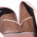 Burberrys Nova Check Boston Bag Canvas Beige Gold Auth ep13303-19