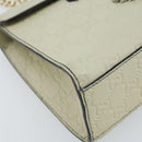 GUCCI GG Canvas Guccissima Horsebit Chain Horsebit Bag 295402 Auth ep13311-15
