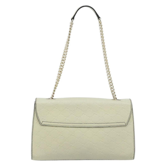 GUCCI GG Canvas Guccissima Horsebit Chain Horsebit Bag 295402 Auth ep13311