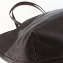 LOEWE Tote Bag Leather Brown Gold Auth ep13313-16