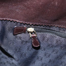LOEWE Tote Bag Leather Brown Gold Auth ep13313-19