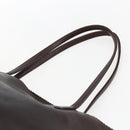 LOEWE Tote Bag Leather Brown Gold Auth ep13313-8