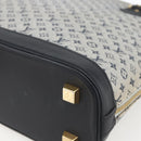LOUIS VUITTON Monogram Mini Alma Haut Hand Bag Blue M92202 LV Auth ep13315A-10