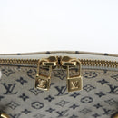 LOUIS VUITTON Monogram Mini Alma Haut Hand Bag Blue M92202 LV Auth ep13315A-14