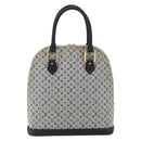 LOUIS VUITTON Monogram Mini Alma Haut Hand Bag Blue M92202 LV Auth ep13315A-2