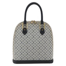 LOUIS VUITTON Monogram Mini Alma Haut Hand Bag Blue M92202 LV Auth ep13315A-3