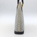 LOUIS VUITTON Monogram Mini Alma Haut Hand Bag Blue M92202 LV Auth ep13315A-4