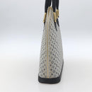 LOUIS VUITTON Monogram Mini Alma Haut Hand Bag Blue M92202 LV Auth ep13315A-5