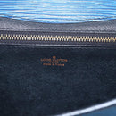 LOUIS VUITTON Epi Montaigne 27 Clutch Bag Blue M52655 LV Auth ep13321-18