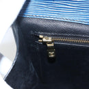 LOUIS VUITTON Epi Montaigne 27 Clutch Bag Blue M52655 LV Auth ep13321-9