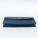LOUIS VUITTON Epi Montaigne 27 Clutch Bag Blue M52655 LV Auth ep13321-6