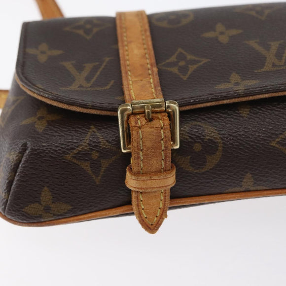 LOUIS VUITTON Monogram Pochette Marrell Heuptas M51159 LV Auth ep13325