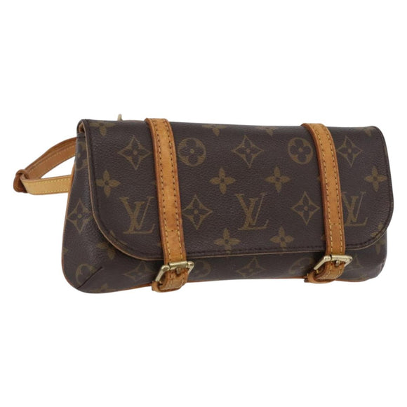 LOUIS VUITTON Monogram Pochette Marrell Heuptas M51159 LV Auth ep13325