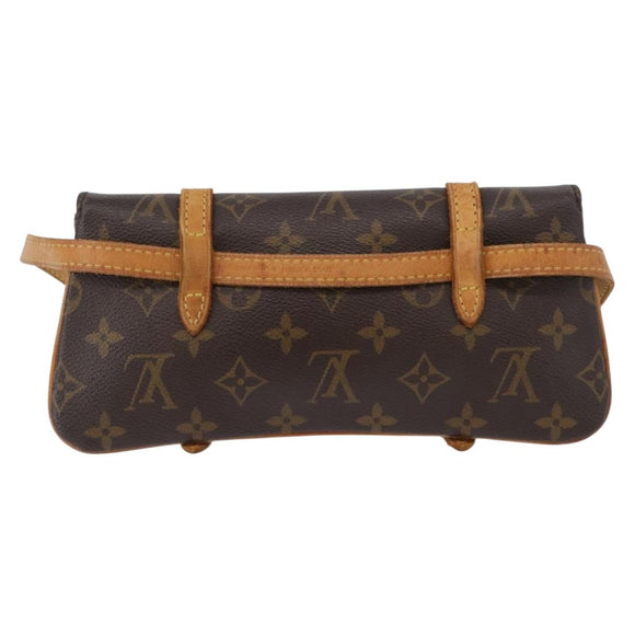 LOUIS VUITTON Monogram Pochette Marrell Heuptas M51159 LV Auth ep13325
