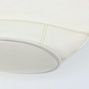 GUCCI Micro GG Supreme Shoulder Bag PVC White Gold Auth ep13326-16