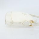 GUCCI Micro GG Supreme Shoulder Bag PVC White Gold Auth ep13326-3