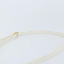 GUCCI Micro GG Supreme Shoulder Bag PVC White Gold Auth ep13326-8