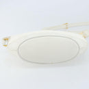 GUCCI Micro GG Supreme Shoulder Bag PVC White Gold Auth ep13326-5