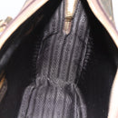 PRADA Handtasche Saffiano Leder Goldfarben Auth ep13327A-21