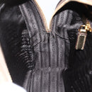 PRADA Handtasche Saffiano Leder Goldfarben Auth ep13327A-22