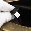 PRADA Handtasche Saffiano Leder Goldfarben Auth ep13327A-12