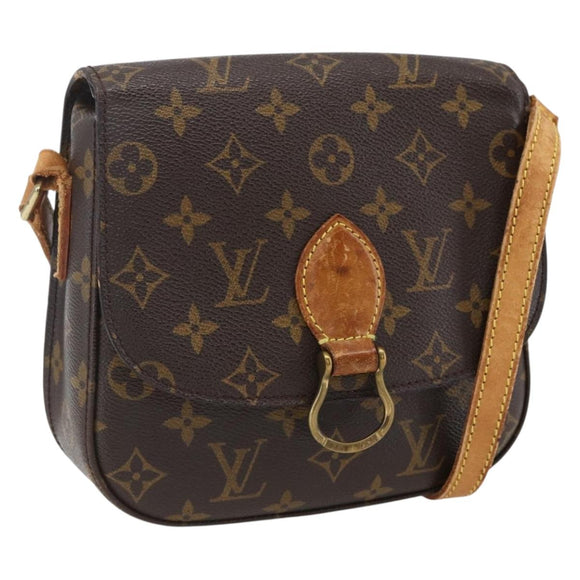 LOUIS VUITTON Monogram Saint Cloud MM Shoulder Bag M51243 LV Auth ep13328