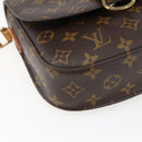 LOUIS VUITTON Monogram Saint Cloud MM Shoulder Bag M51243 LV Auth ep13328-17